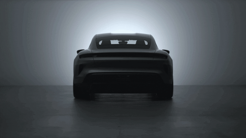 Porsche Taycan GTS Rear