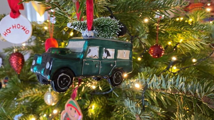 Christmas Tree On Vehicle Roof