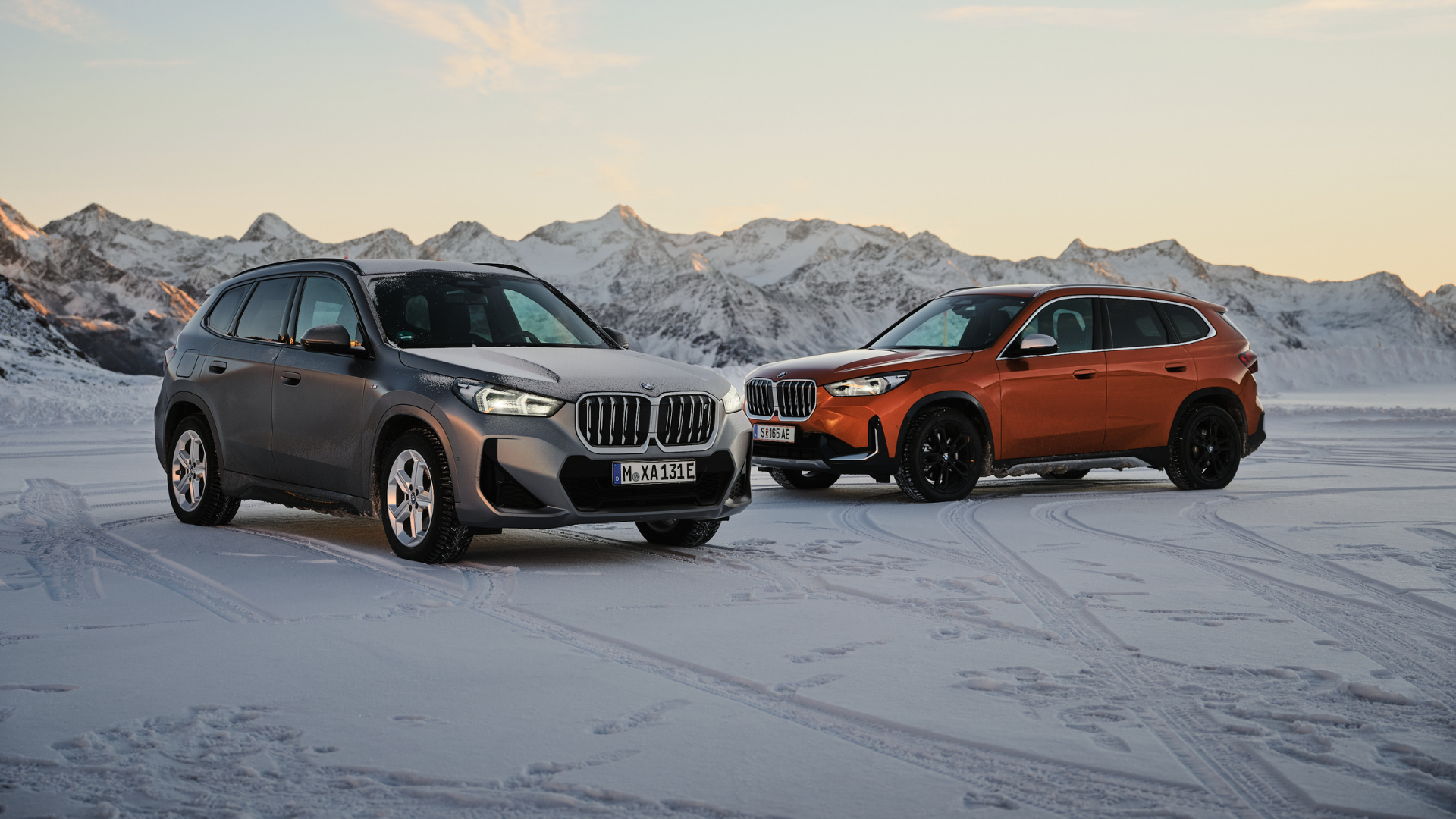 BMW iX1 and X1