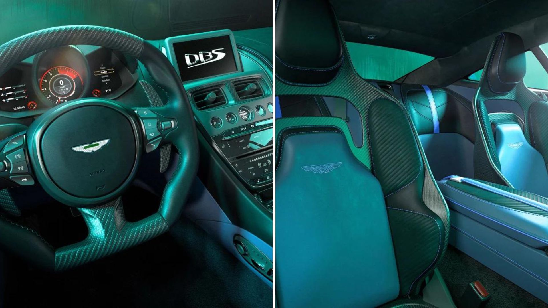Aston Martin DBS 770 Ultimate interior