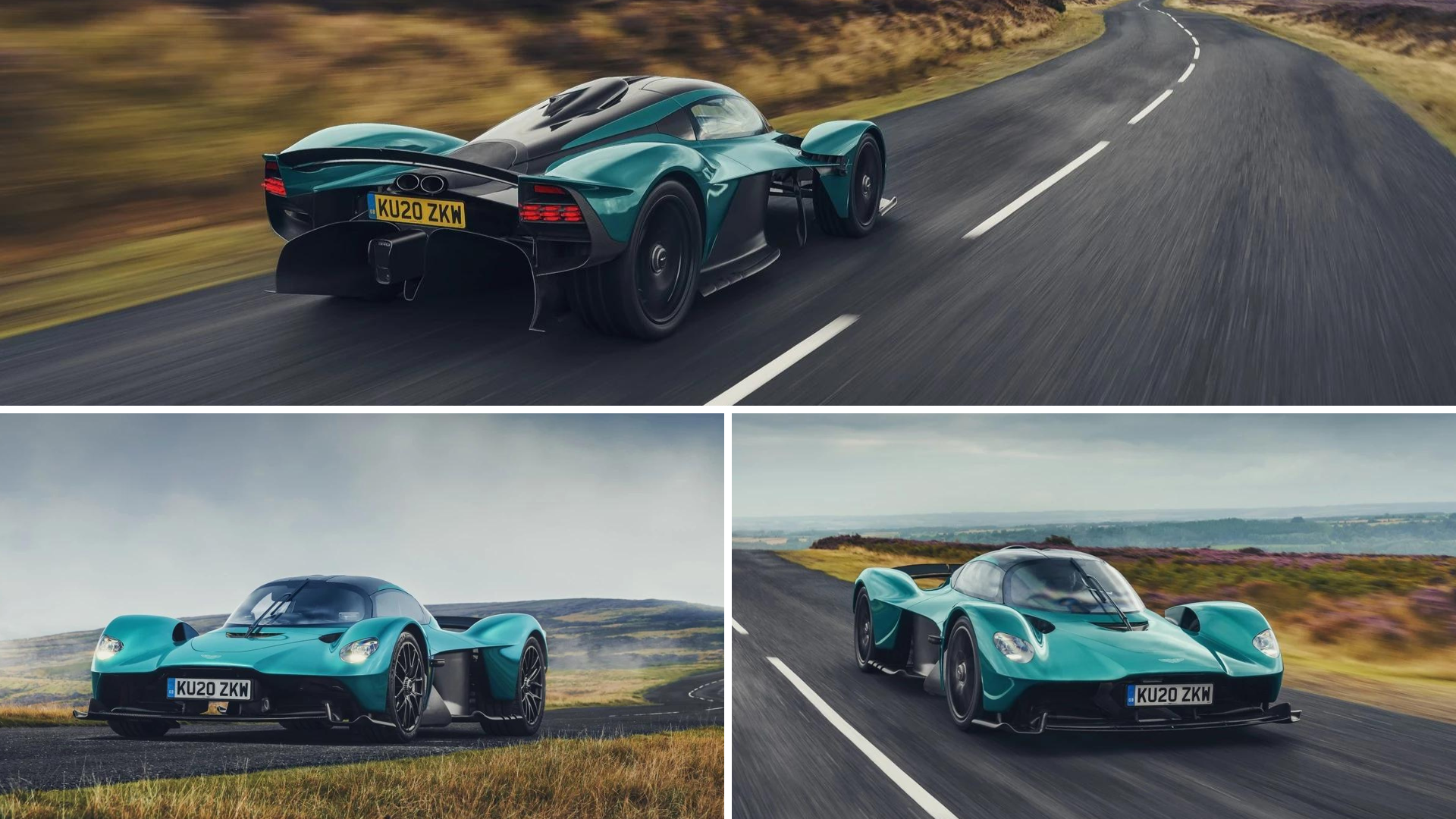 Aston Martin Valkyrie Collage