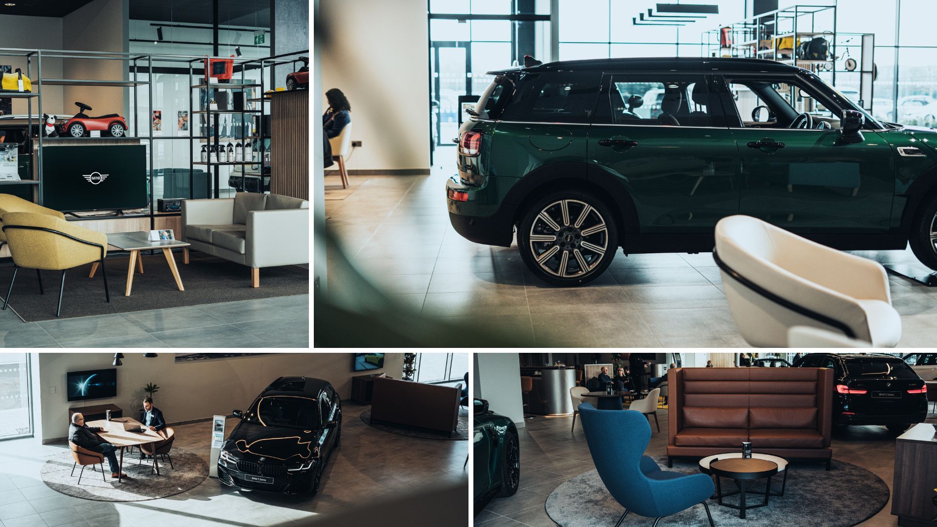 MINI BMW Melksham Retail Next Showroom