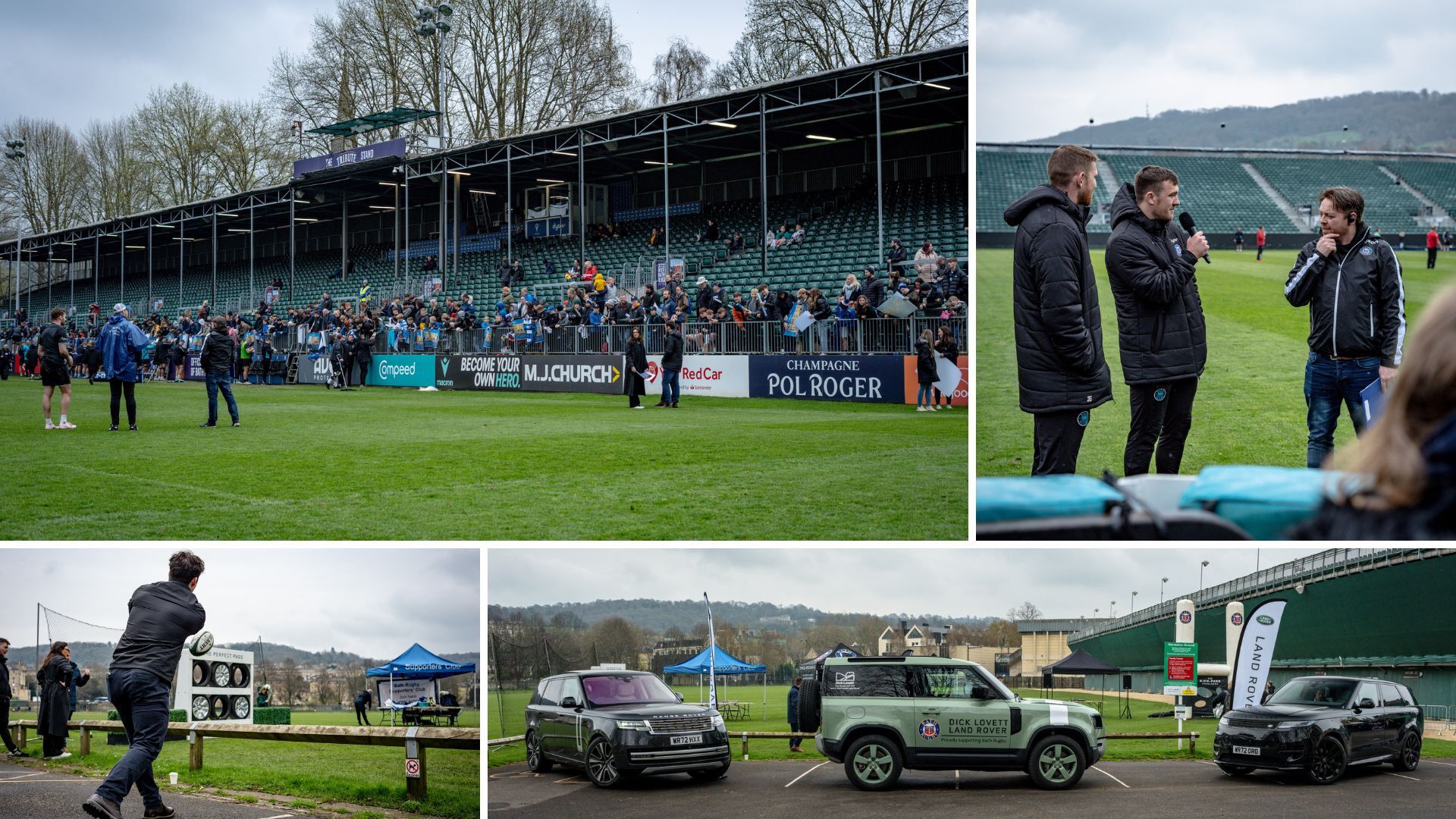 Land Rover Open Training Sessions Bath Rugby