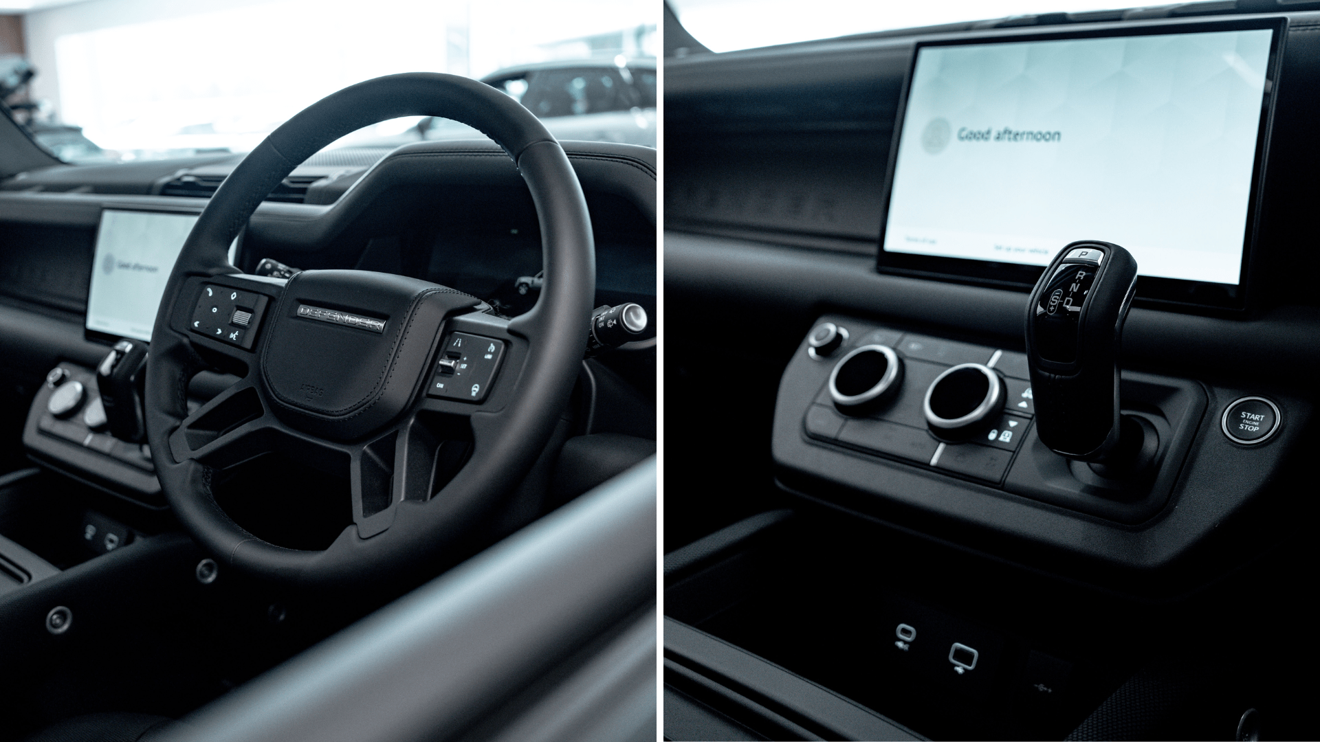 Defender 130 Outbound Interior