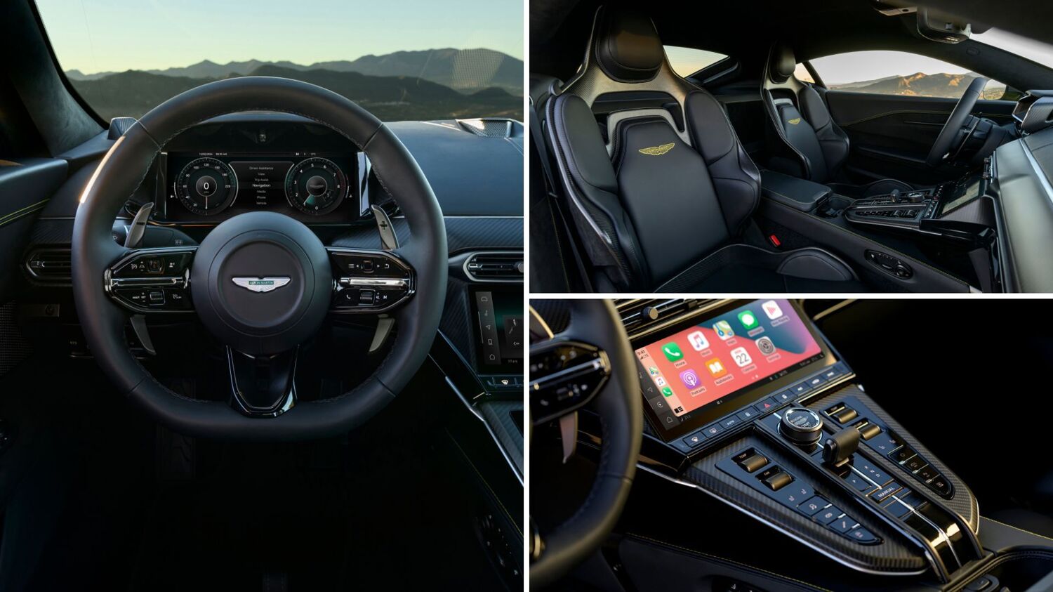 Aston Martin Vantage 2024 Interior
