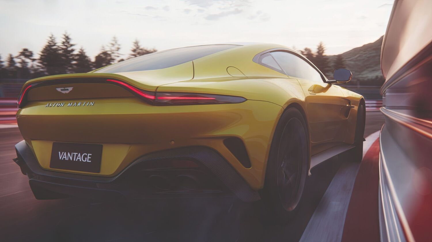 Aston Martin Vantage 2024 Rear
