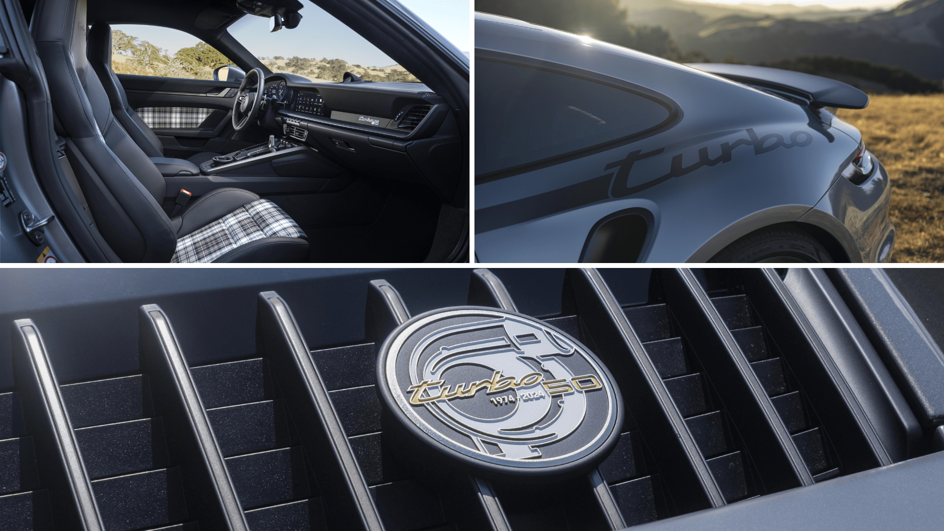 911 Turbo 50 Years Collage