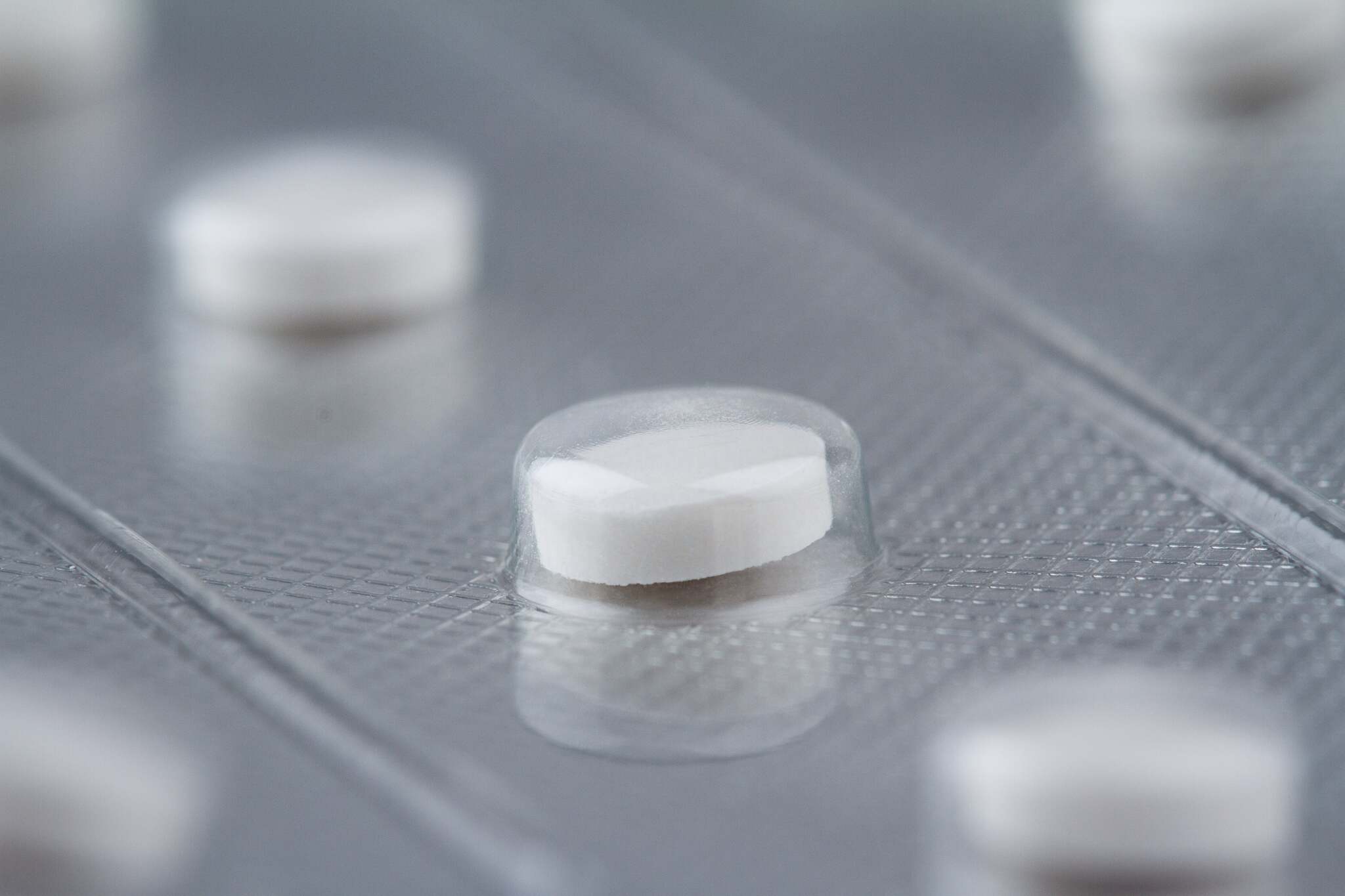 Macro closeup of medical round pill packaging blis 2025 01 15 13 28 42 utc min